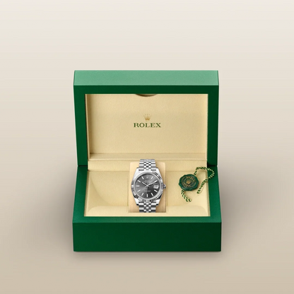 RLX Datejust 41 Acier et Or Blanc - Vue 5