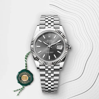 RLX Datejust 41 Acier et Or Blanc - Vue 6
