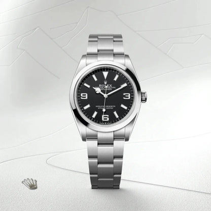 RLX Explorer 36 Acier Oystersteel - Vue 2