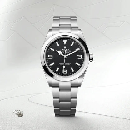 RLX Explorer 40 Acier Oystersteel - Vue 2
