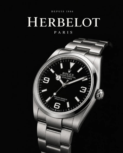 RLX Explorer 40 Acier Oystersteel - HERBELOT Paris